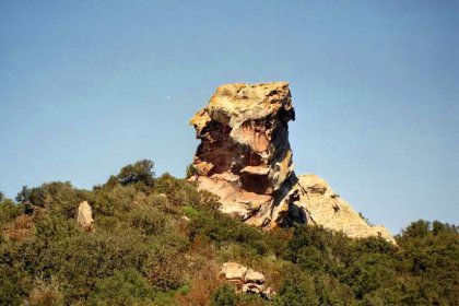 La roca del Indio de Es Mercadal, Menorca