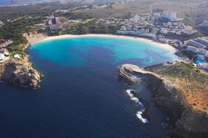 Vista aérea de s'Arenal d'es Castell no-movil