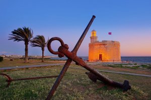 Castillo de San Nicolás en el paseo marítimo de Ciudadela no-movil