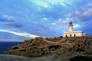 Far de Cavalleria des de darrera no-movil