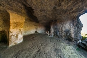 Habitáculo de las cuevas funerarias no-movil