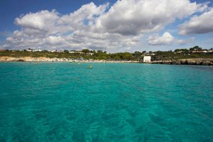 Fotografía de Cala Binibèquer desde el agua no-movil