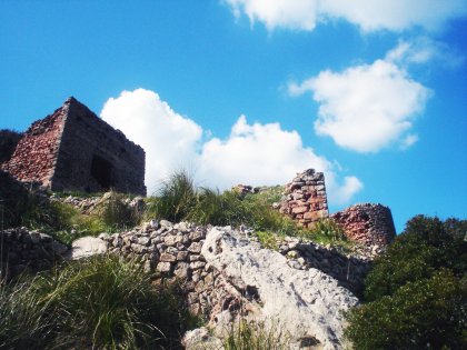 Sent-Agáyz "Santa Águeda" antiguo emplazamiento del castillo