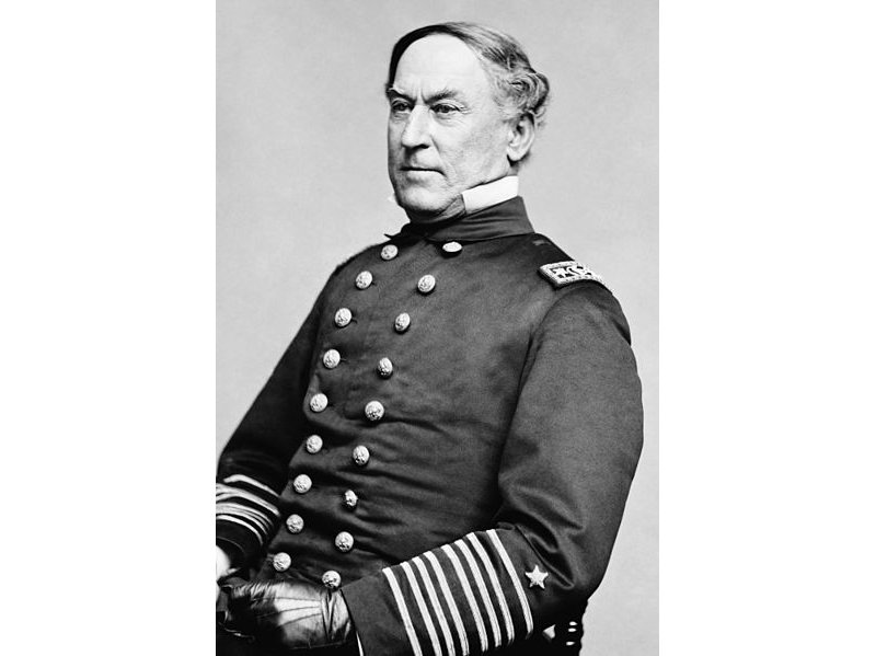 Primer almirante estadounidense David Ferragut