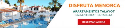 Talayot Menorca alquiler de apartamentos
