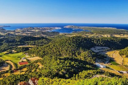 Vistas desde Monte Toro, Menorca